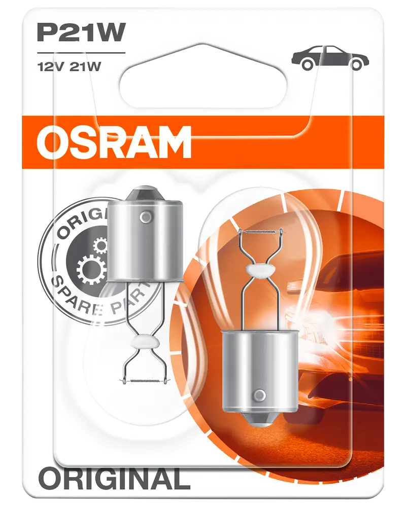 Osram billampa P21 12V 2 st