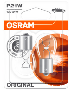 Osram autopære P21W 12V 2-pak