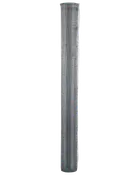 Rulle av galvaniserat stålnät med små fyrkantiga maskor. Hållbart och rostbeständigt, passar till stängsel, trädgård eller djurinhägnader. Silverfärgad metallfinish.