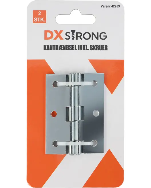 Kantgångjärn 40 x 63 mm 2-pack