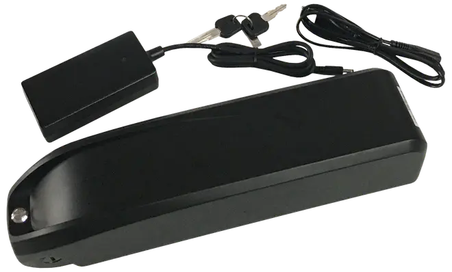 Batteri og lader til Aurelia elcykel MTB