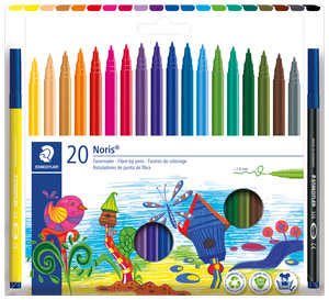 Staedtler Noris filttusser 20-pak