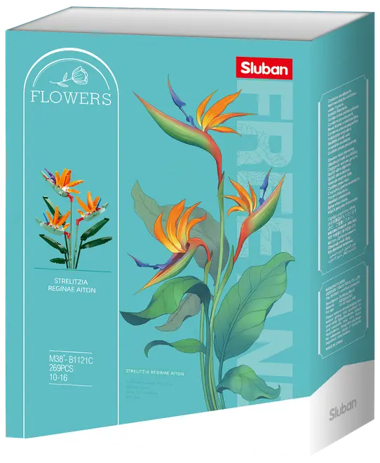 Sluban Flowers Paradisfugl M38-B1121C - 269 dele