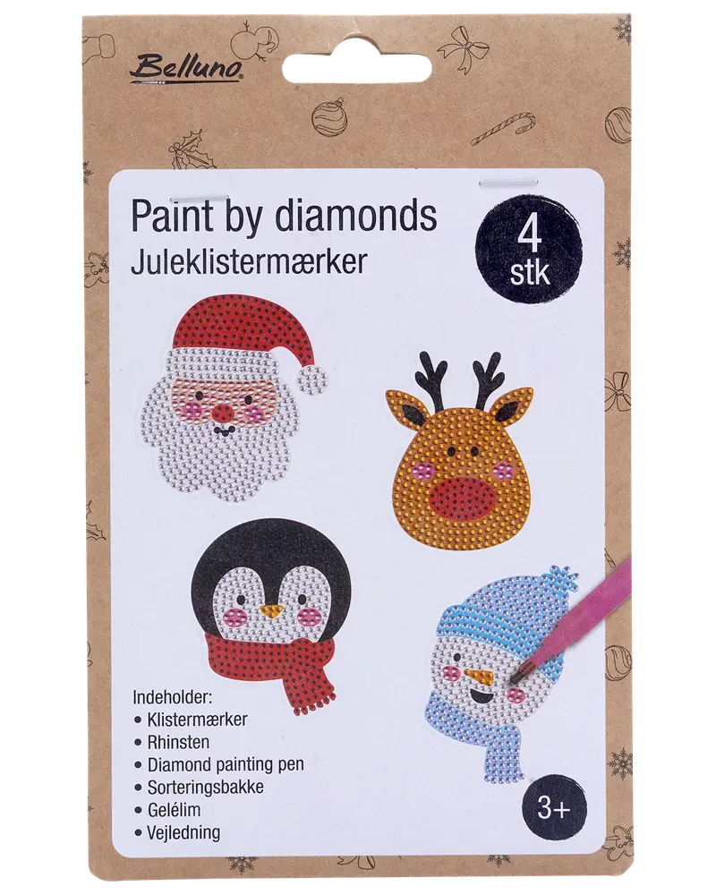 Paint by diamond Klistermärken