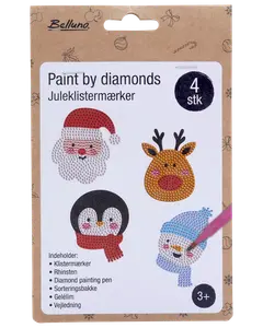 Paint by diamond Klistermärken