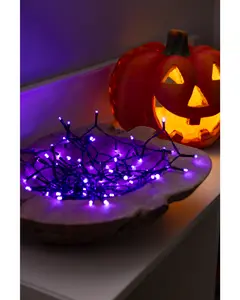 Ljusslinga 100 LED lila 