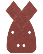 Bosch Slibepapir 95 x 135 mm K80 - 5-pak