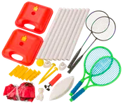 Badminton/tennis/volley 3-i-1