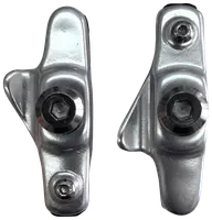 Bromsbelägg i aluminium 2 st.