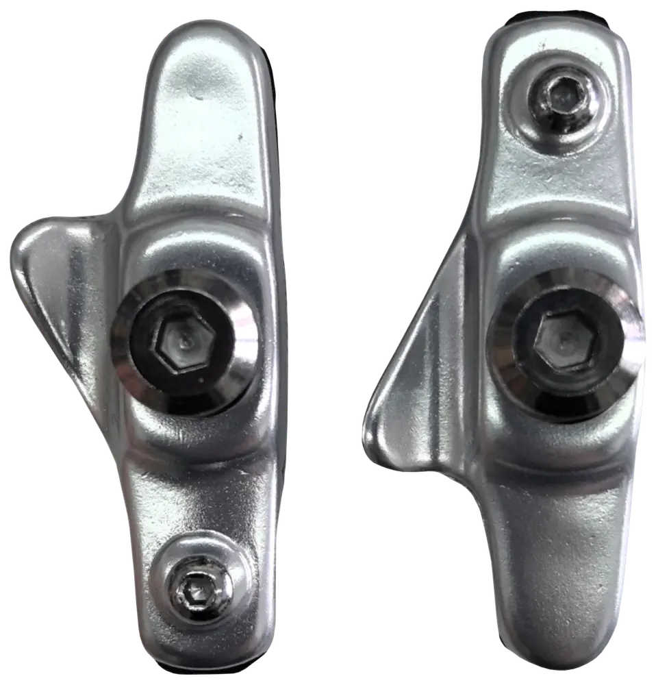 Bromsbelägg i aluminium 2 st.