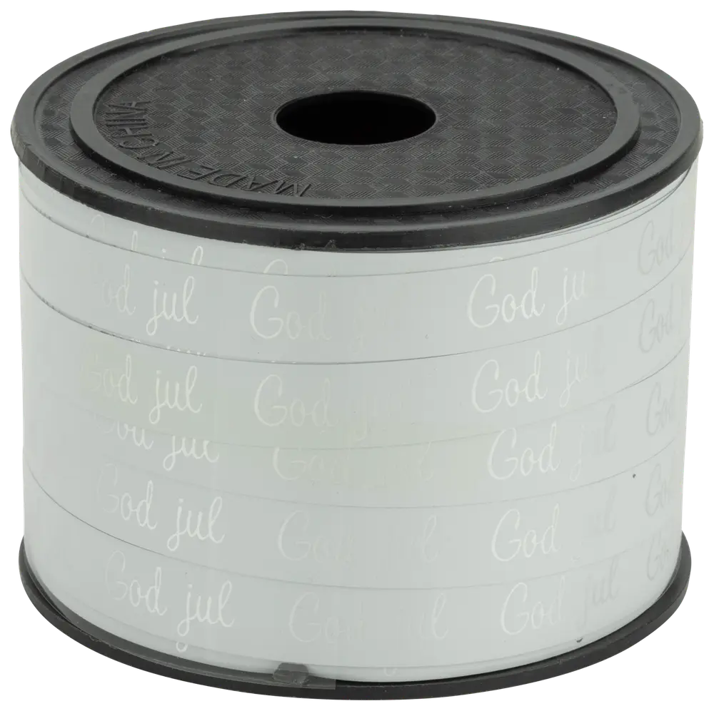 Presentband Metallic 50 meter - Silver