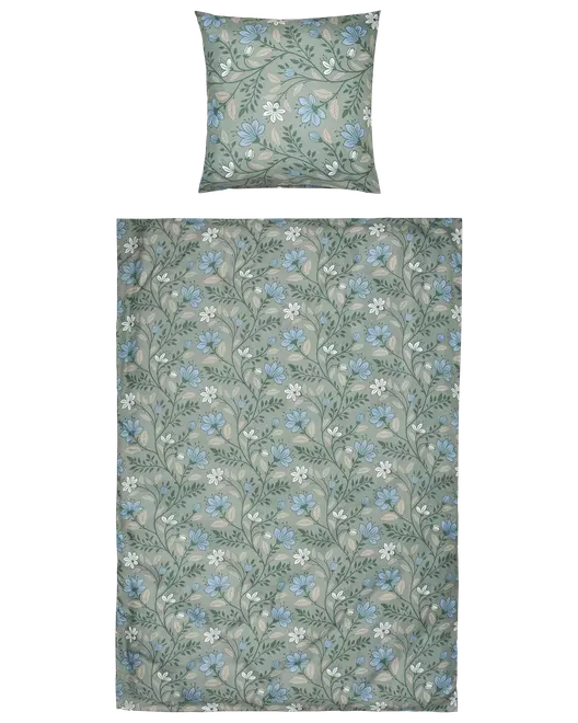 Bäddset 140 x 220 cm – Blommor