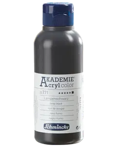 Schmincke  Akrylfarve 250 ml Lamp black