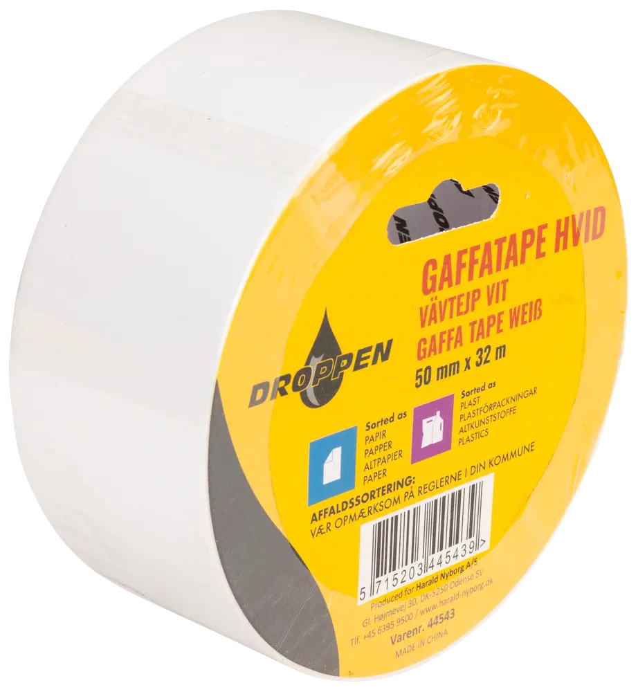  Gaffatape Hvid