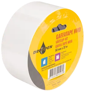  Gaffatape Hvid