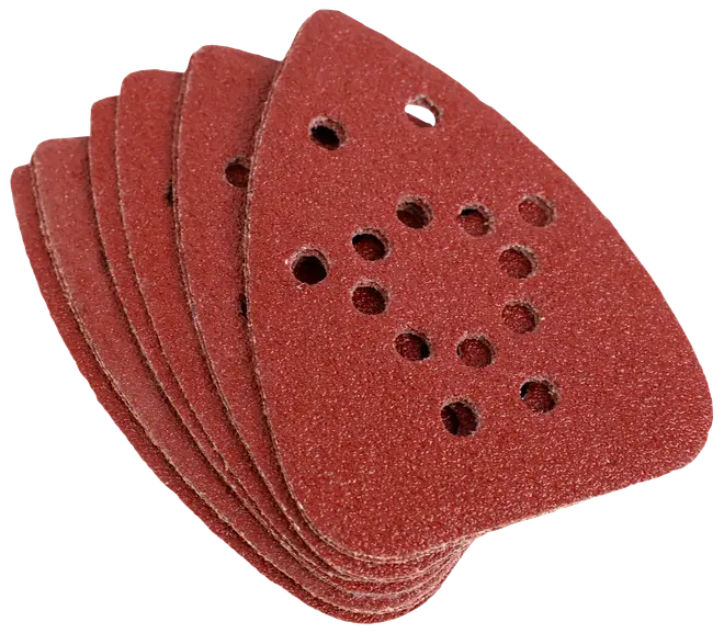 Trekant slibeark K40 10-pak