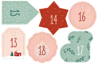 Adventspresent påsar 24 st