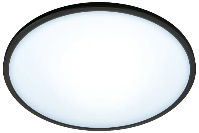 WiZ Plafond superslim Ø30cm 16W - svart