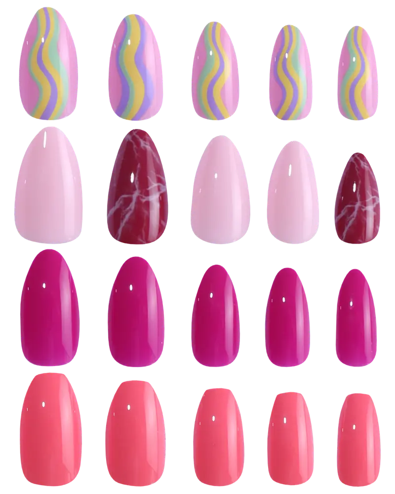 Lovelish Faux Nails Party - assorterede design