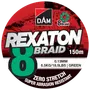DAM Flätlina 8 Braid 150 m 0,13 mm - grøn