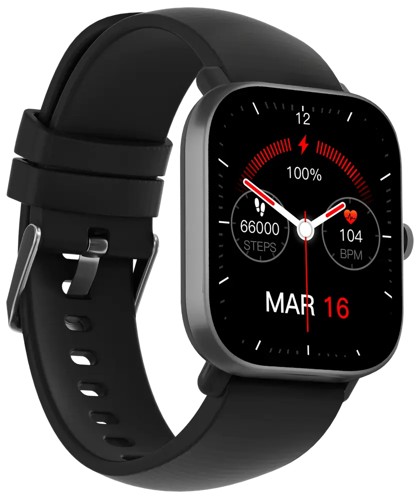 Sinox Smartwatch - svart