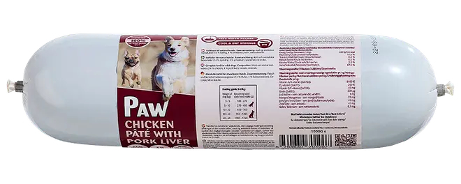 Paw Chicken Paté svinelever 1000g