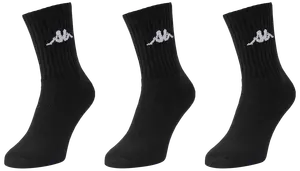 Kappa Strumpor 3-pack, Svart