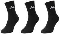 Kappa Strumpor 3-pack, Svart