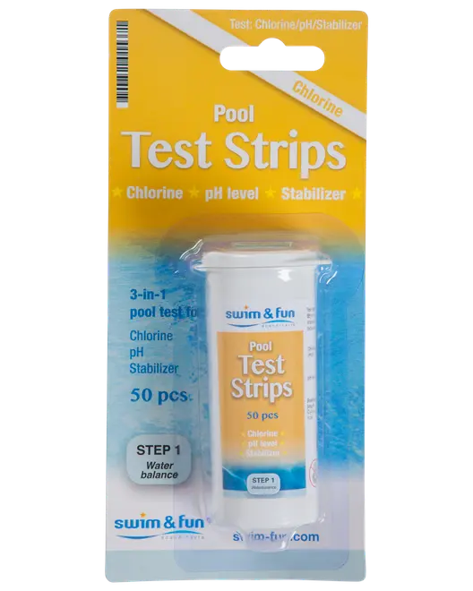 Swim & Fun Teststrips til pool 50-pak