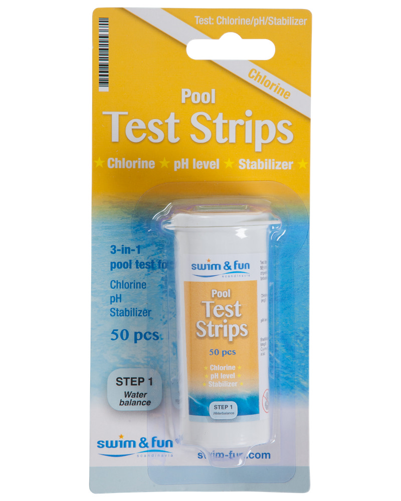 Swim & Fun Teststrips til pool 50-pak