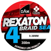 DAM 4 Braid 300 m 0,32 mm 19,5 kg - gul