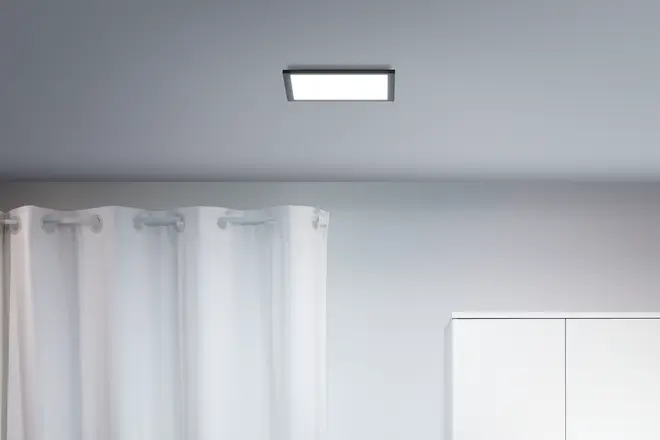 WiZ Loftlampe Panel 30x30cm 12W - sort