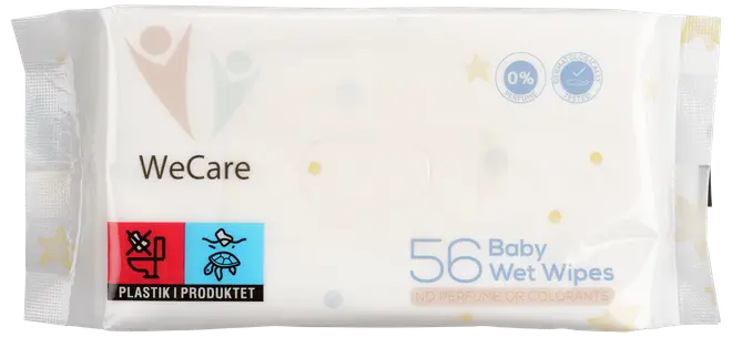 Våtservetter 56 st