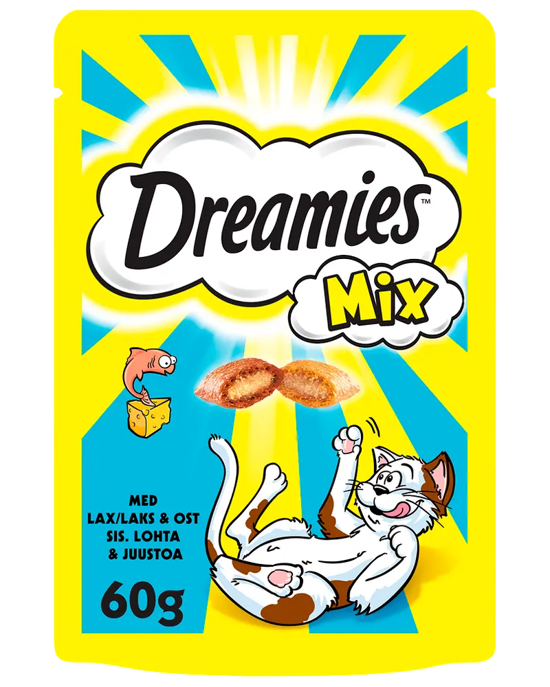 DREAMIES KATTGODIS MIX 2 60G