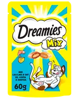 Dreamies Kattesnack med laks og ost 60 g