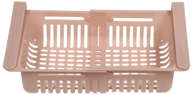 Opbevaringskasse til køleskab - justerbar