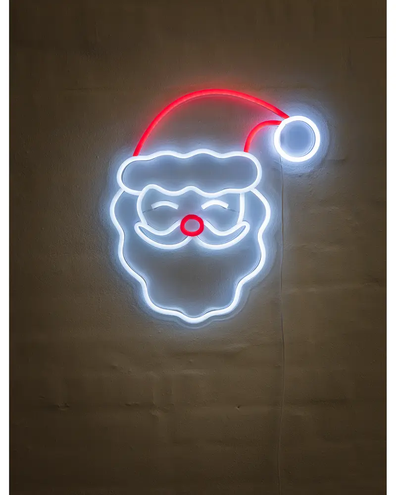 Neonskylt jultomte