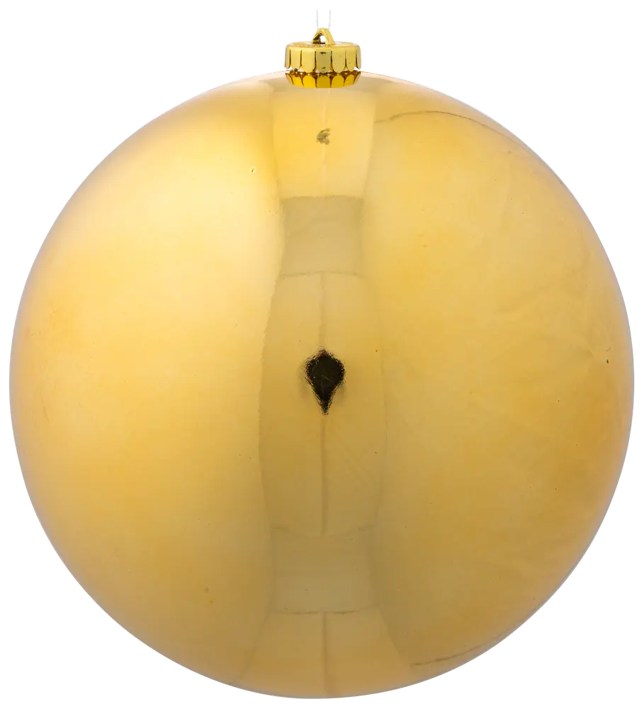 Stor julgranskula Ø20 cm - Guld