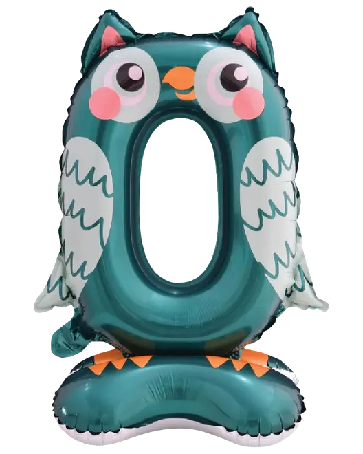 Folieballon Vilde dyr 40 cm - Nr 0