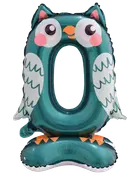 Folieballon Vilde dyr 40 cm - Nr 0