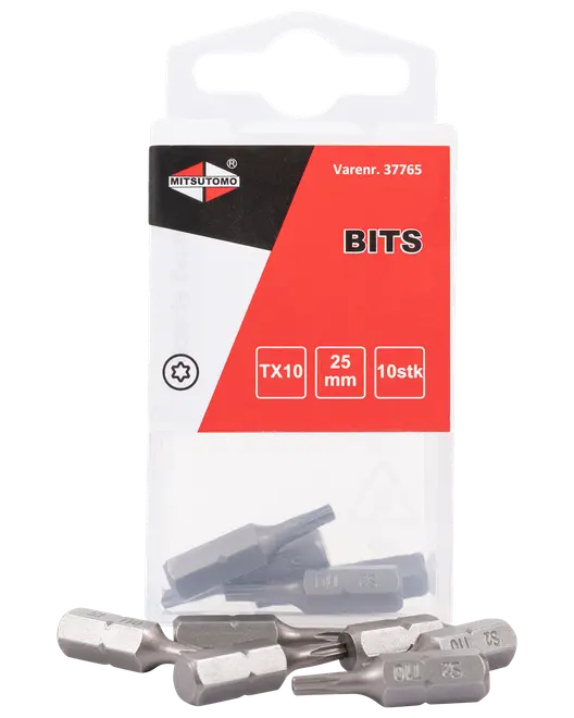 Mitsutomo bits TX10 25 mm 10-pack