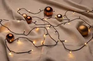 Ljusslinga 600 LED varmvit 