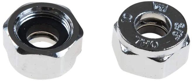 Halvkoppling 3/8\"x10mm 2 st