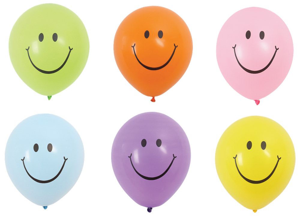 Ballonger 6-pack - Smiley