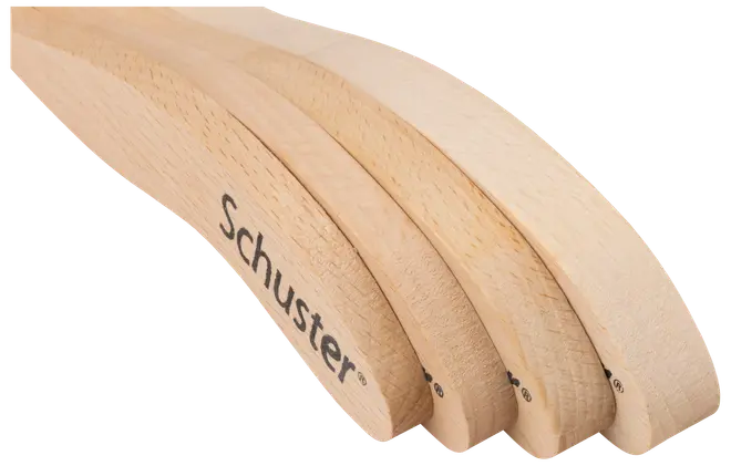 Set med fogpinnar av trä - 4 storlekar