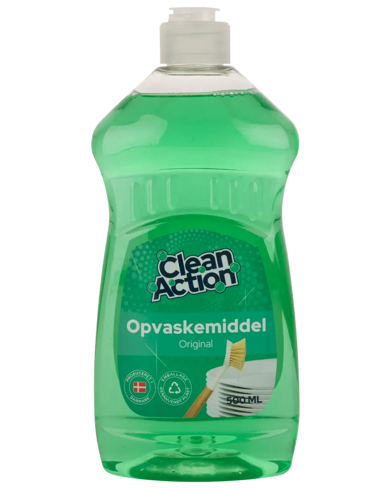 Clean Action Opvaskemiddel 500 ml - Original