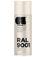 Cosmoslac premium akrylmaling spray, RAL 5018 turkisblå, 400ml dåse. Glat, blank finish til forskellige overflader. Nem aerosolpakning for jævn påføring.