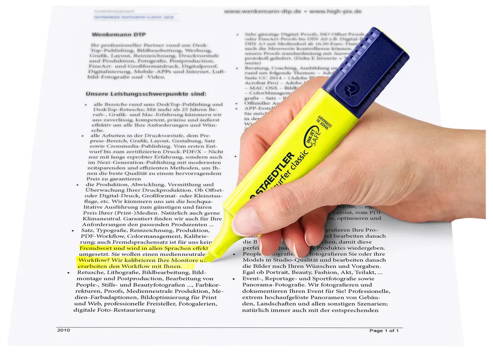 Staedtler Textsurfer Highlighter Classic - gul