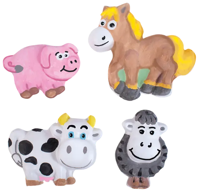 Gipsform - Bondegårdsdyr