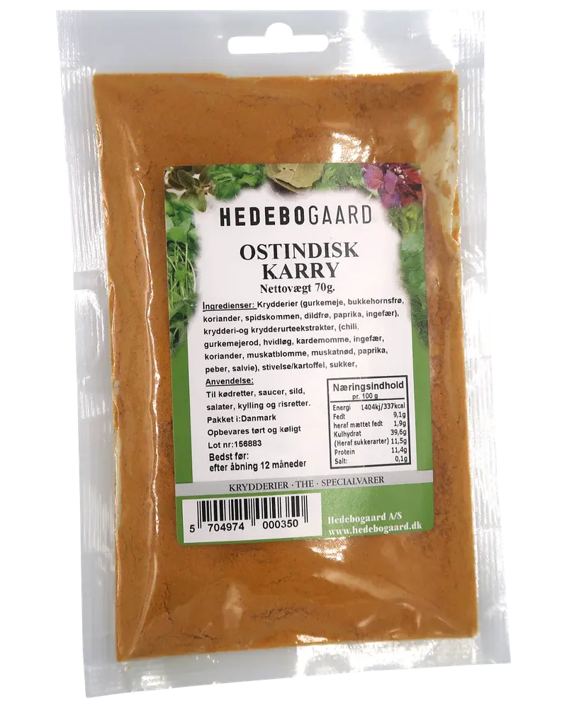 Hedebogaard Krydderi - Karry 70 g